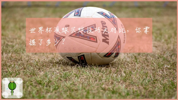 世界杯滚球买球技巧大对比，你掌握了多少？