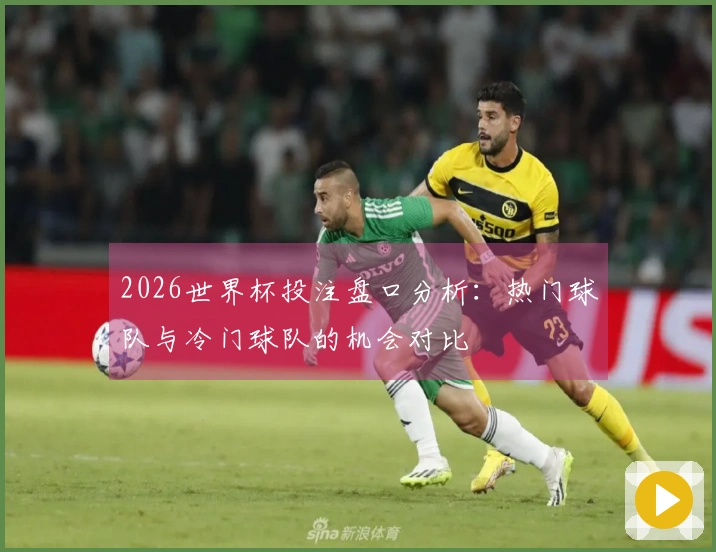 2026世界杯投注盘口分析：热门球队与冷门球队的机会对比
